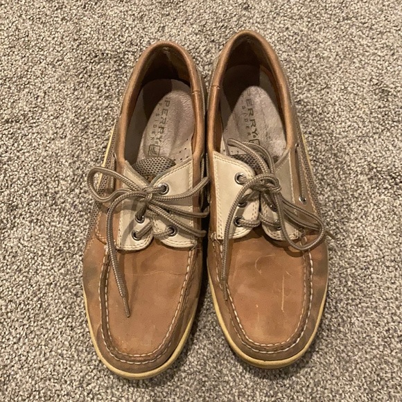 Men’s Sperry Size 10 Tan - Picture 1 of 7